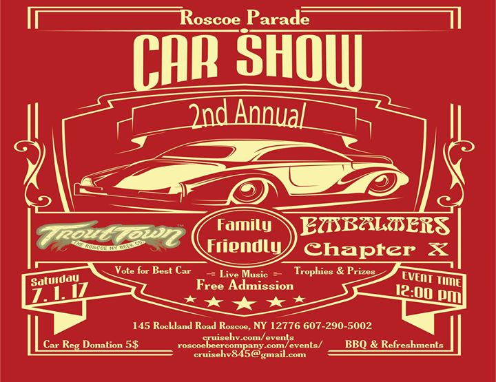 Roscoe Beer Co. Car Show with Embalmers X Hiking in